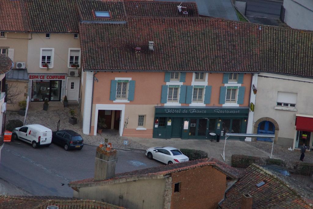 Logis Hotel De France Rochechouart Εξωτερικό φωτογραφία